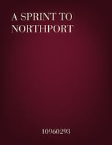 A Sprint to North Port Concert Band sheet music cover